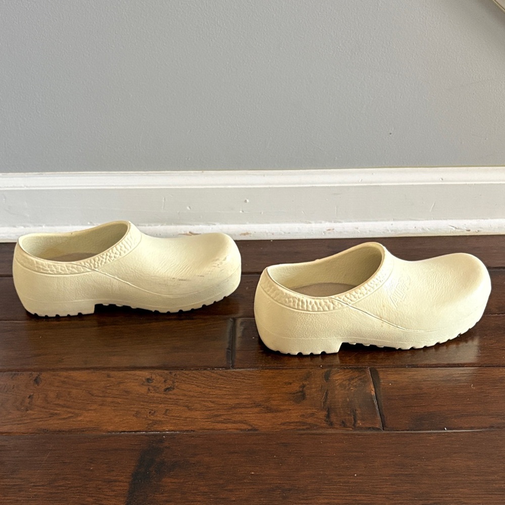 Birkenstock Cream ALPRO Slip-On Clogs